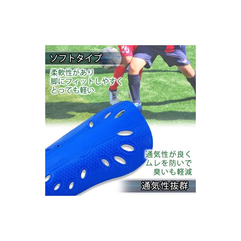 Remarks Japan Soccer Blue Shin Guards Shin Guards Kids Junior