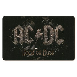 KlangundKleid.de AC/DC - Rock Or Bust Frühstücksbrettchen - Lizenziertes Originaldesign