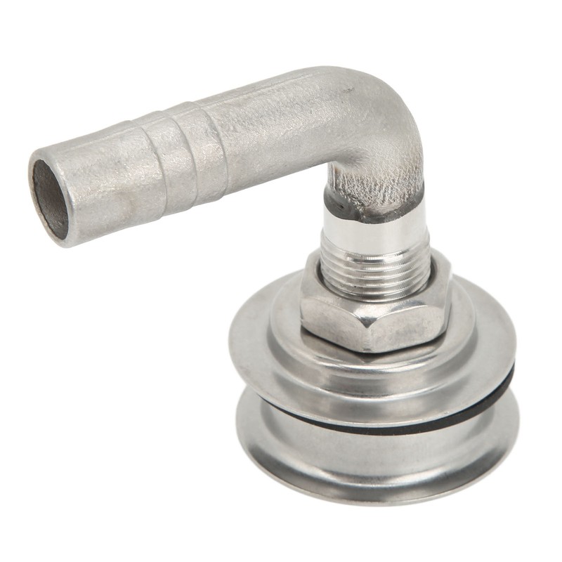 Fuel Tank Vent with Mounting Gasket 90 Degree Elbow Marine
