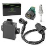 Igniter CDI and Starter Solenoid Relay Ignition Coil for Kawasaki