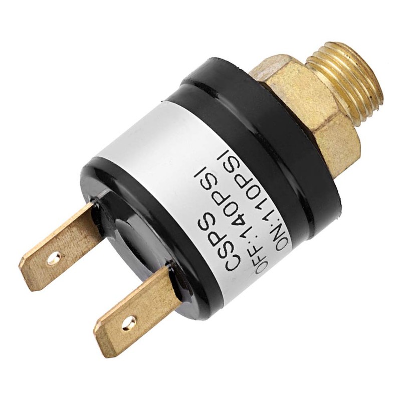 Air Horn Pressure Switch Adjustable,110-140PSI Car Air Tank Pressure Control