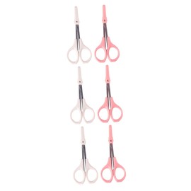 Minkissy 3sets Eyebrow Razor Eyebrow Trimmer Eyelash Scissors High Scissors Travel Grooming Kit 2pcs*3