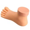 Vktech® Practice Foot Model Flexible Movable Soft Fake Foot Tool