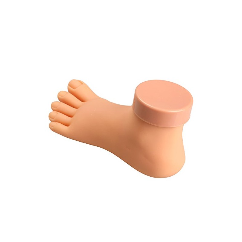Vktech® Practice Foot Model Flexible Movable Soft Fake Foot Tool