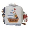 Little Dutch 8609 Fabric Activity Feeling Cube Sailors Bay Blue