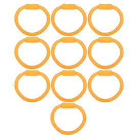10Pcs Nylon Bull Nose Ring Accessory for Cattle Cow Farm Livestock Animal Equipment