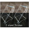 Clear Knife Display Rack Holder 8 Pcs,Thickening,2 Stand