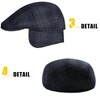 Comilaka Men's Beret Cap Gatsby Flat Cap Newsboy Flat Cap
