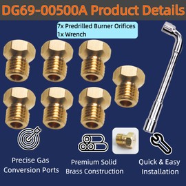 Compatible with Gas Range LP Propane Conversion Kit,DG69-00500A Replacement
