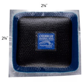 CHEMBLUE Universal 3 Tire Repair Patch 2 5/8inch Bias, Radial, Tubeless or Tube