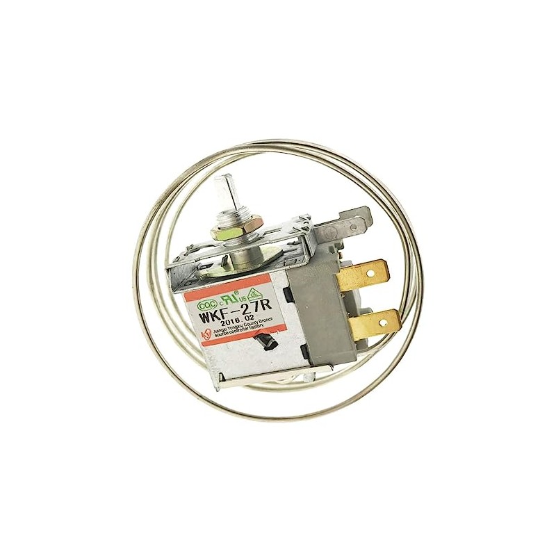 RUIAN Mini Fridge Thermostat, Universal 2 Pin Refrigerator Freezer Temperature