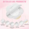 Parches Autoadhesivos de Aceite de Ricino para Ombligo, 120PCS Autoadhesivo