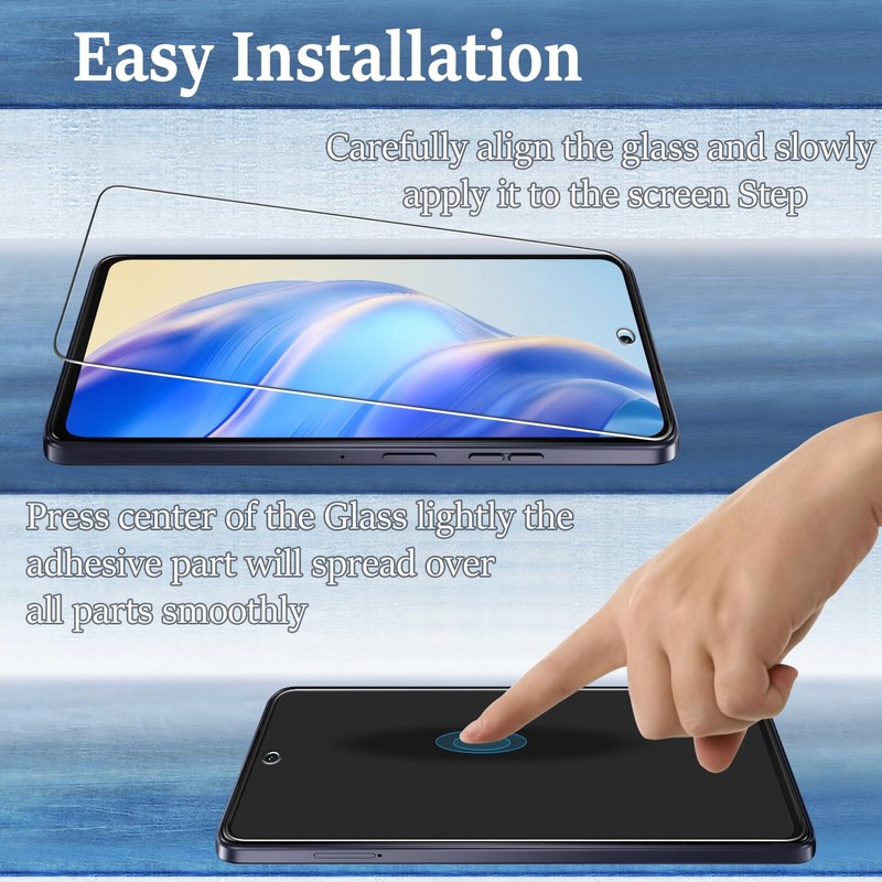 Pokolan 3 Pack Screen Protector for Motorola Moto G Power
