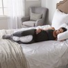 Boppy Side Sleeper Pregnancy Pillow with Removable Jersey Pillow Cover,