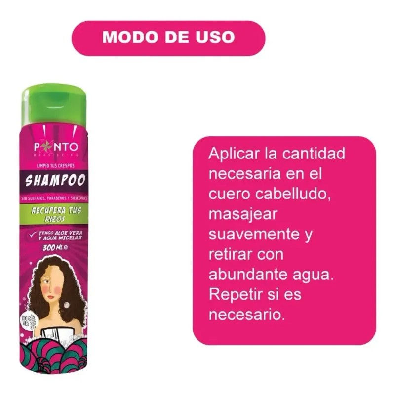 Shampoo Ponto 300ml - mL
