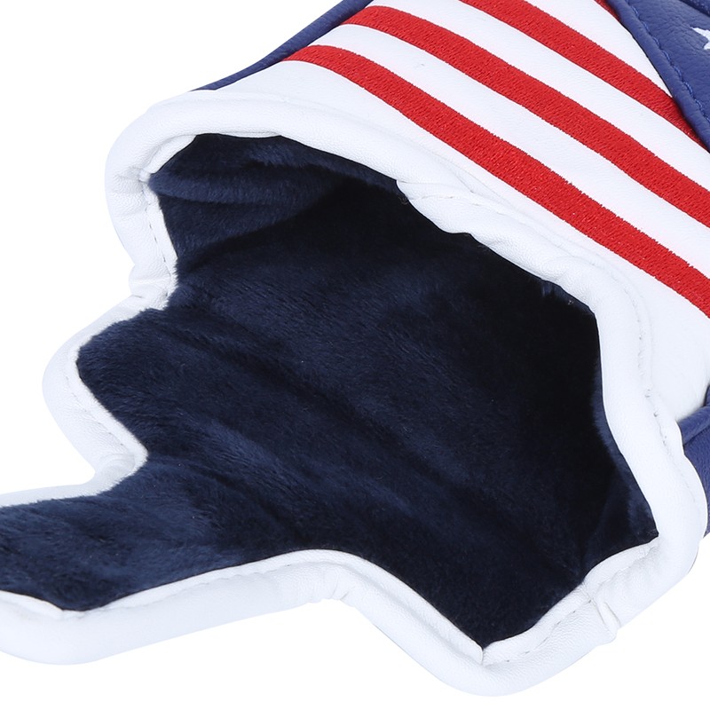 Golf Putter Magnetic Protection Covers Waterproof Headcover with Embroidery Pattern