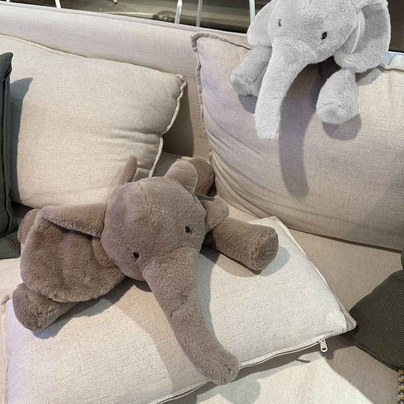 Elephant Plush Toy Cute Soft Cuddly PP Cotton Relieve Stress