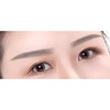 Plus Nao Eyebrow Template, Double Eyebrow, Set of 52, Sticking,
