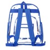 K-Cliffs Clear Backpack Heavy Duty See Through Student Bookbag Large