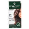 Herba Tint Permanent Hair Color Gel 5N Light Chestnut 135ml Natural Color, 1 Piece / 허바틴트 퍼머넌트 헤어컬러 젤 5N 라이트 체스트넛 135ml 자연스러운 컬러, 1개