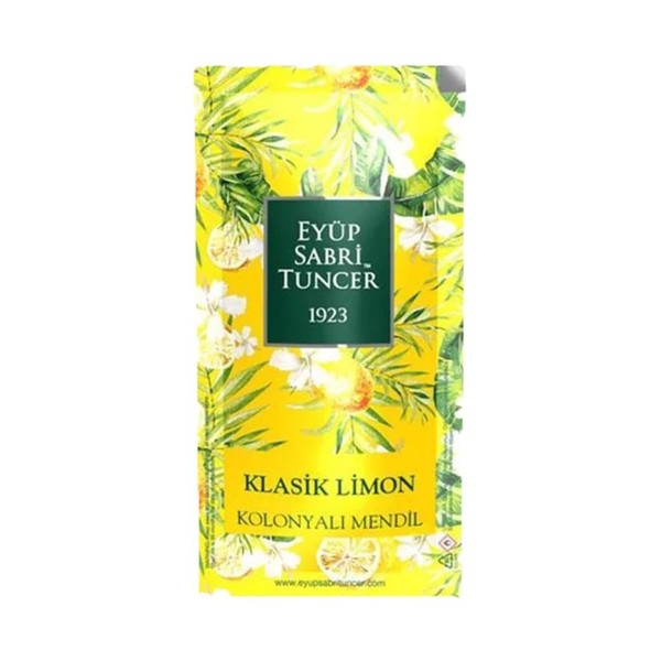 Eyup Sabri Tuncer Classic Lemon Scent Wet Wipe Refreshment Towel, Pack of 150