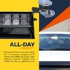 SolarBlast SBWL26 12W BLUE WHITE LED Strobe Dash Light [32