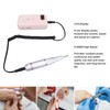 Nail Drill Machine Rechargeable Portable 0‑45000rpm LCD Display Electronic Nail