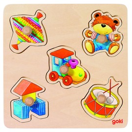 Goki 57548 – Puzzle – My Toys, Basic