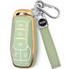 XIYANG TRADE for Ford Key Fob Cover with Keychain, Soft