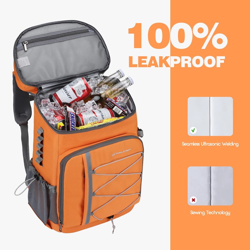 Maelstrom 35 Can Backpack Cooler Leakproof,Insulated Soft Cooler Bag,Beach /