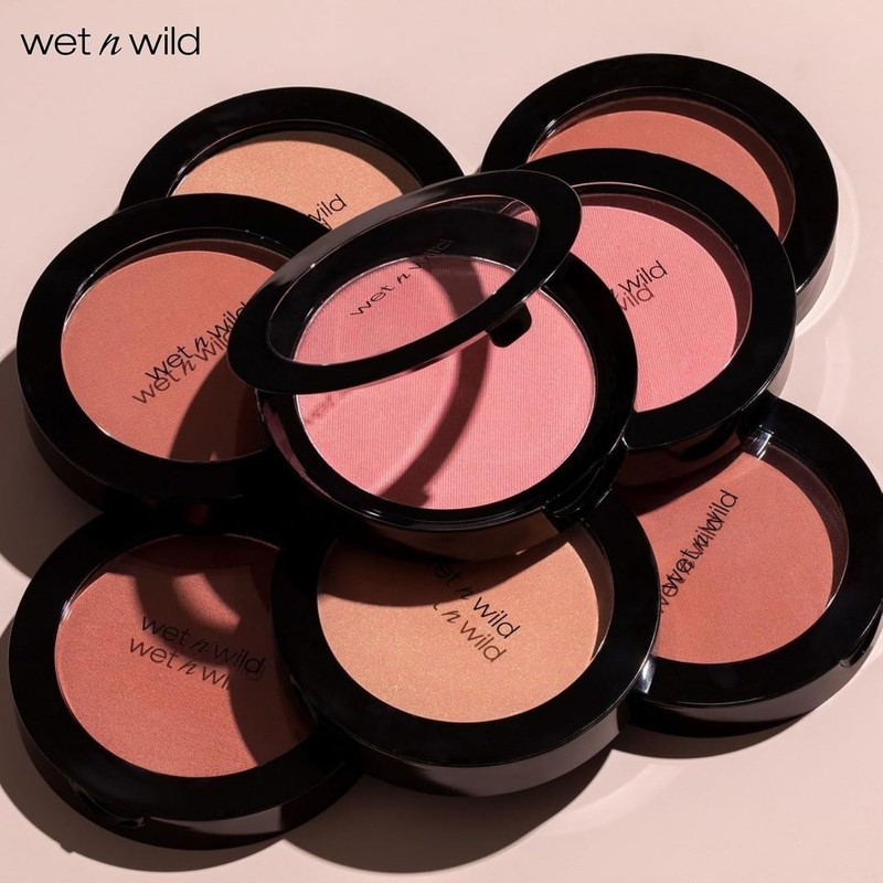 Rubor compacto Rosa Nacarado de Wet n Wild – Alta