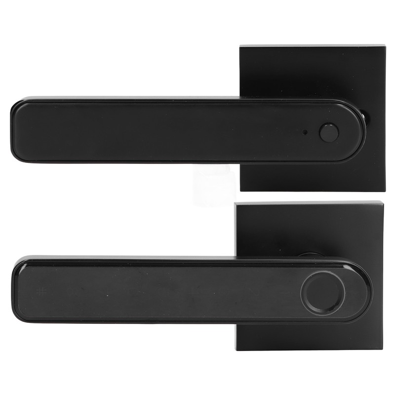 Password Handle Lock Smart Touchscreen Rechargeable Electronic Fingerprint Door Lock