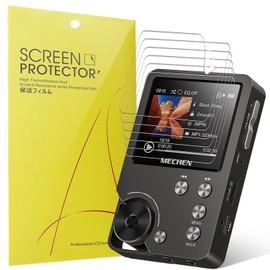 Blueshaweu Compatible for MECHEN M30 MP3 Player Screen Protector, [6 Pack] Full Coverage TPU Clear Film Compatible for MECHEN M30 Hi Res MP3 Player 2.0 Inch (6 Pack)