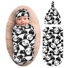 Panda Baby Stuff Newborn Swaddle Blankets Cute Baby Wrap Blanket