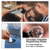 Rongon Small Pocket Magnifying Glass 10X Jewelers Loupe Magnifier Folding