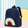 Willikiva - Mochila infantil con diseño de arcoíris para niños