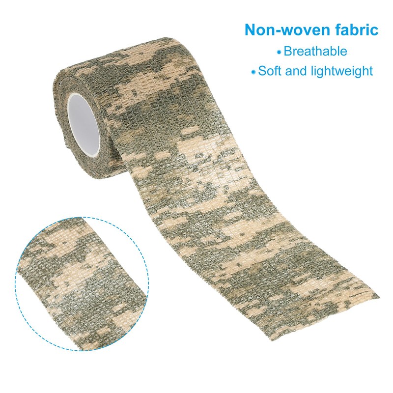 PATIKIL Camouflage Tape 2" x 5 Yards, 3 Pack Self