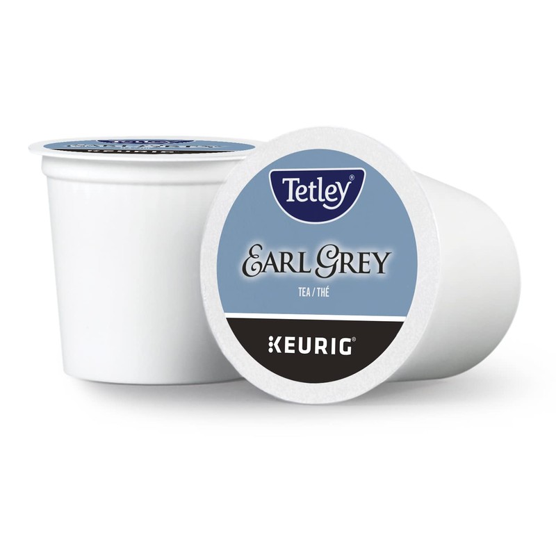 Tetley Earl Grey K-Cup pods for Keurig brewers, 24 count