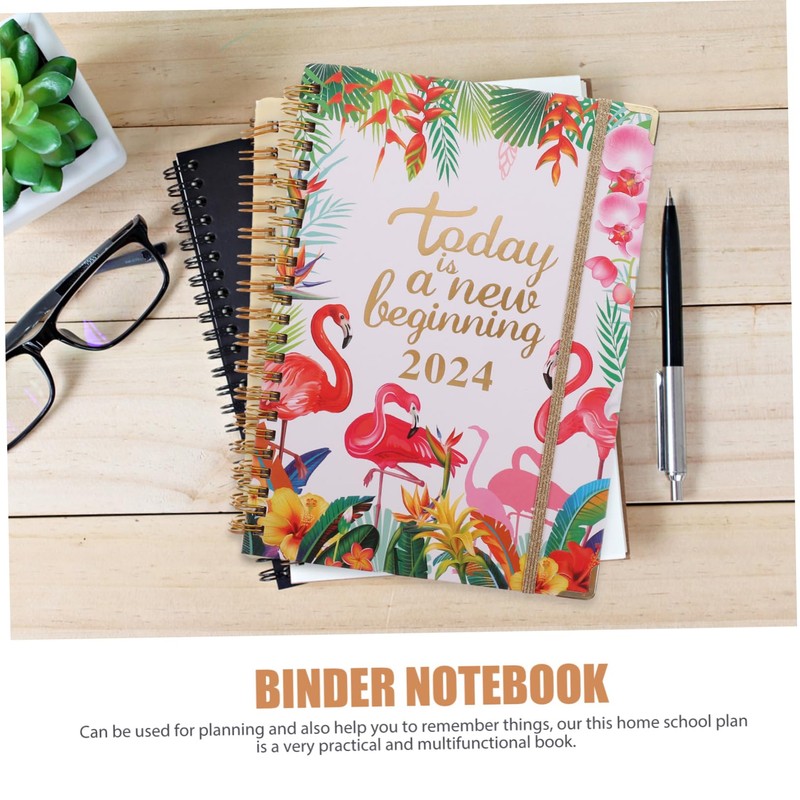 FUNOMOCYA Efficient Study Planner Academic Appointment Notepad Daily Schedule Organizer