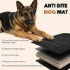 Chew Proof Dog Crate Pad, Waterproof, Tear-Resistant, Reinforced Stitching