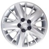 Auto Reflections Set of 4 18" 15 Spoke Wheel Covers