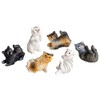 MaMeMi Nativity Animals Cat Set with 6 Cats / Kittens