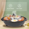 SNKOURIN Hot Pot with Grill 2 in 1, Multifunctional Smokeless