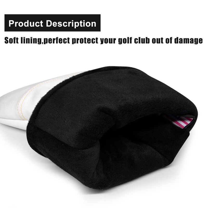Golf Headcovers Golf Driver Fairway Hybrid Head Cover Golf Blade