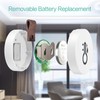 Wireless Thermometer Hygrometer, ORIA Mini Bluetooth 5.0 Humidity Temperature Sensor