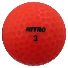 Nitro Golf Ultimate Distance Soft Multi Golf Ball, 45-Pack, Matte