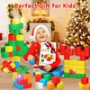 Magnetic Blocks for Kids 3-5 45PCS Toddler Magnet Tiles Construction