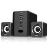 Universal Wired USB Computer Speakers System Stereo Bass Subwoofer LED