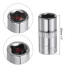 Sourcingmap 4 Pcs 1/4-Inch Drive 7mm 6-Point Shallow Socket, Metric,
