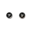 Idin Men's Earrings - Mens 316L Stainless steel stud magnetic